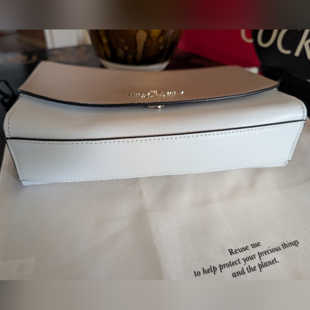 Kate Spade-New York Crossbody Satchel with Chain Strap - Picture 12 of 12